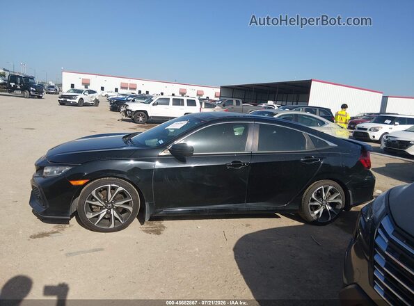 2HGFC1E50KH705358 2019 HONDA CIVIC Black Widok wnętrza 360 stopni