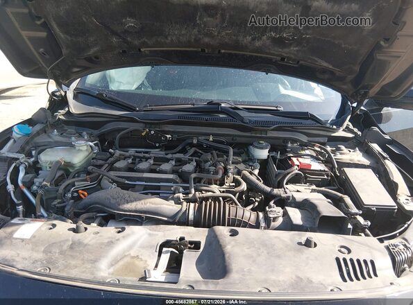 2HGFC1E50KH705358 2019 HONDA CIVIC Black Widok z tyłu