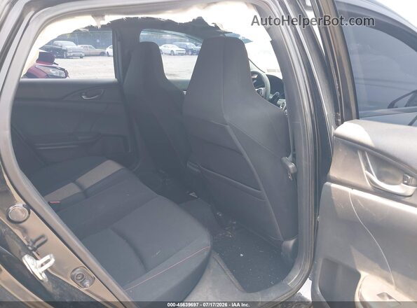 2HGFC1E50LH708133 2020 HONDA CIVIC Black Vista de la etiqueta del VIN