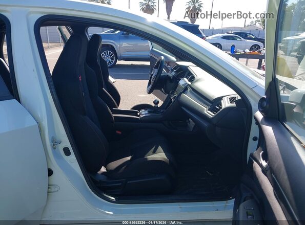 2HGFC1E52JH701911 2018 HONDA CIVIC White Вид салону спереду