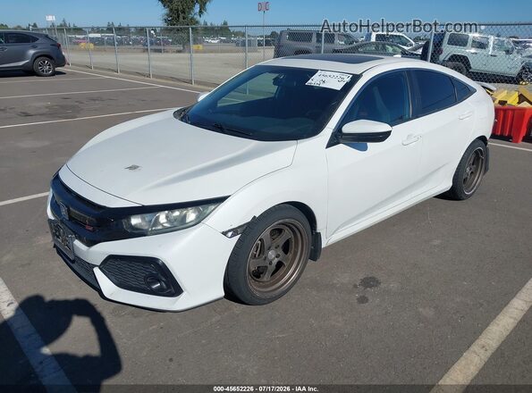 2HGFC1E52JH701911 2018 HONDA CIVIC White Передня ліва чверть
