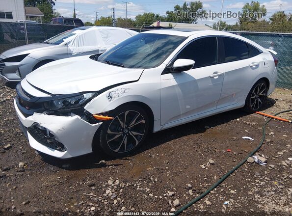 2HGFC1E52KH700338 2019 HONDA CIVIC White Front left