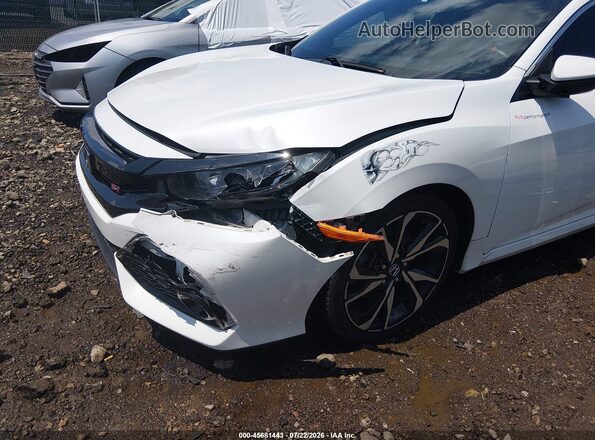2HGFC1E52KH700338 2019 HONDA CIVIC White Front view