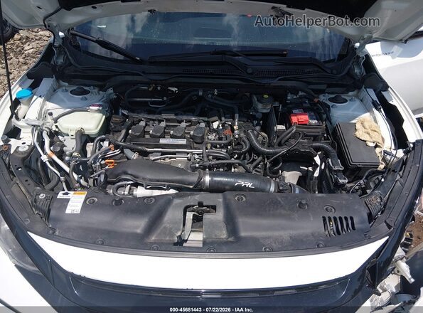 2HGFC1E52KH700338 2019 HONDA CIVIC White Rear view