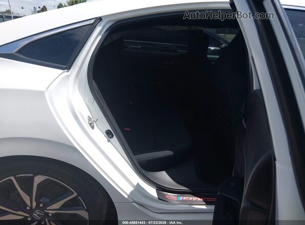 2HGFC1E52KH700338 2019 HONDA CIVIC White VIN sticker view