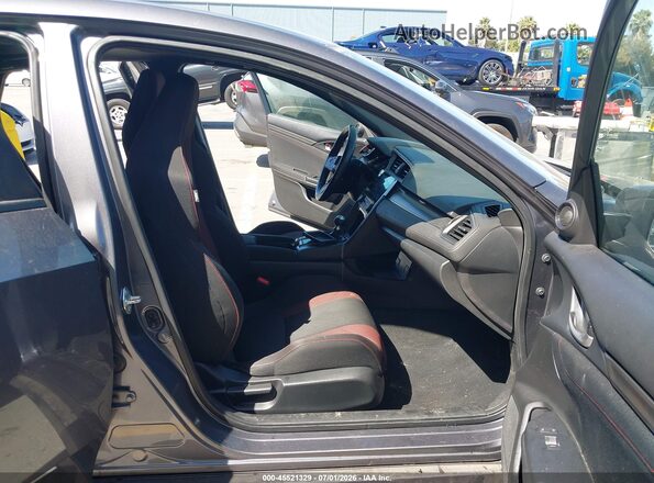 2HGFC1E52LH706562 2020 HONDA CIVIC Gray Widok wnętrza z przodu