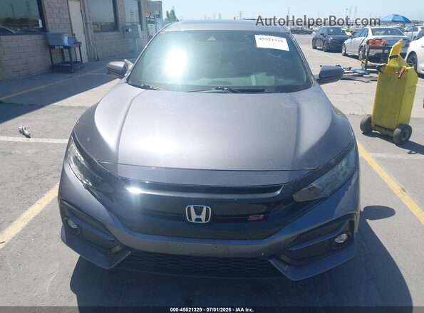 2HGFC1E52LH706562 2020 HONDA CIVIC Gray Widok z przodu