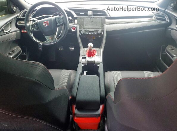 2HGFC1E54JH705023 2018 HONDA CIVIC Silver Առջևի վահանակի տեսք