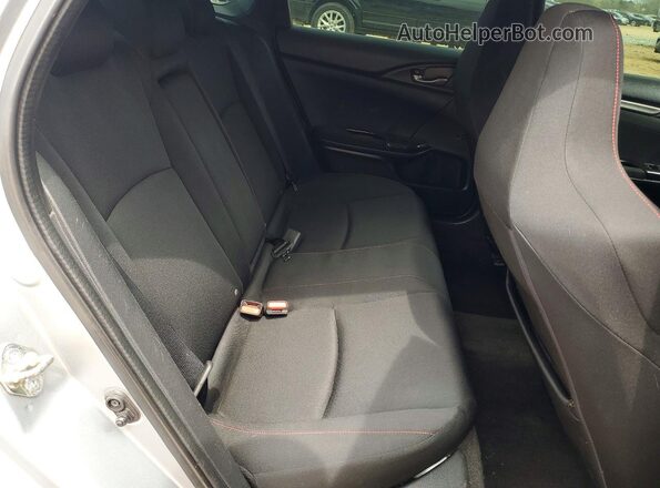2HGFC1E54JH705023 2018 HONDA CIVIC Silver Հետևի նստատեղերի տեսք