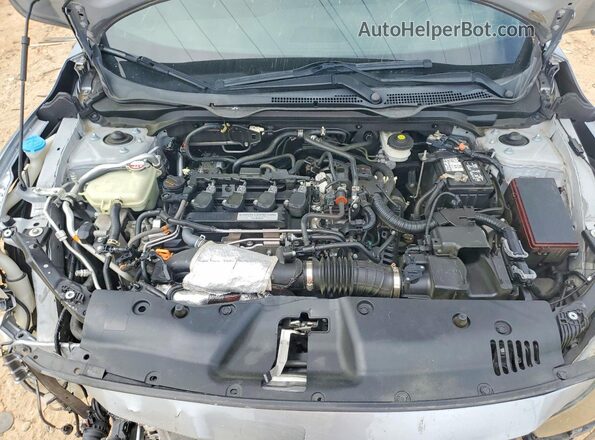 2HGFC1E54JH705023 2018 HONDA CIVIC Silver Սալոնի հետևի տեսք