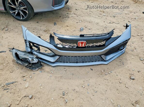 2HGFC1E54JH705023 2018 HONDA CIVIC Silver Շարժիչի բաժամունքի տեսք