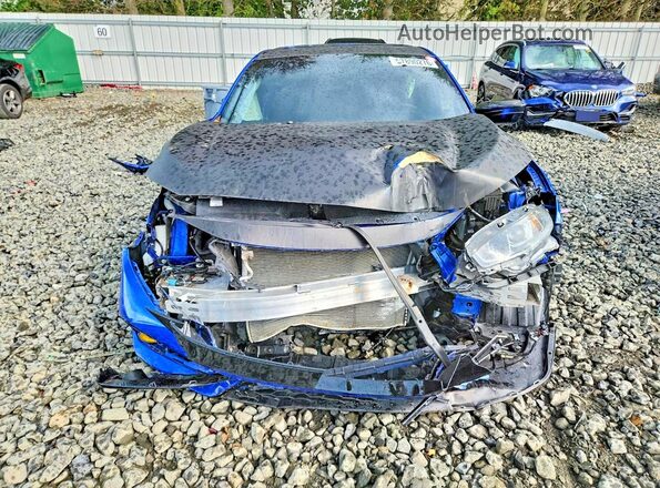 2HGFC1E54KH703886 2019 HONDA CIVIC Blue Вид спереду