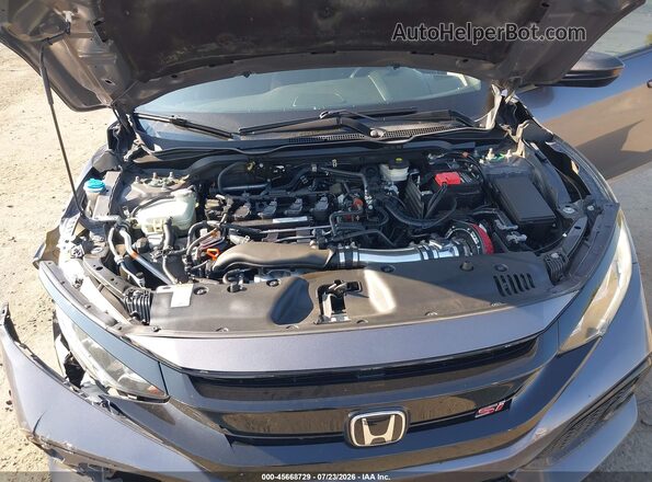 2HGFC1E54KH708179 2019 HONDA CIVIC Gray Вид ззаду