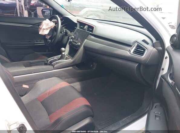 2HGFC1E54LH707633 2020 HONDA CIVIC White Vista interior delantera