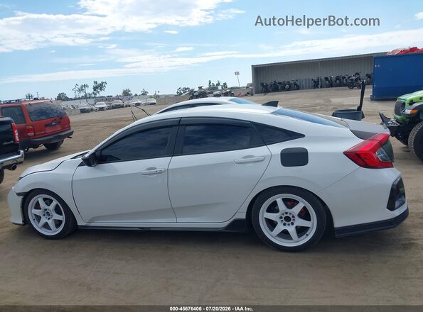 2HGFC1E54LH707633 2020 HONDA CIVIC White Vista interior de 360 grados