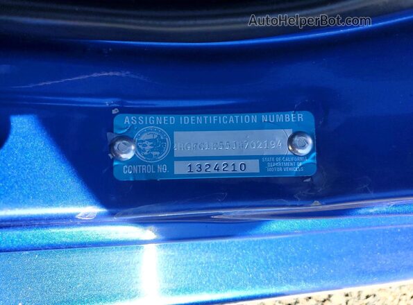 2HGFC1E55JH702194 2018 HONDA CIVIC Blue Вид підкапотного простору