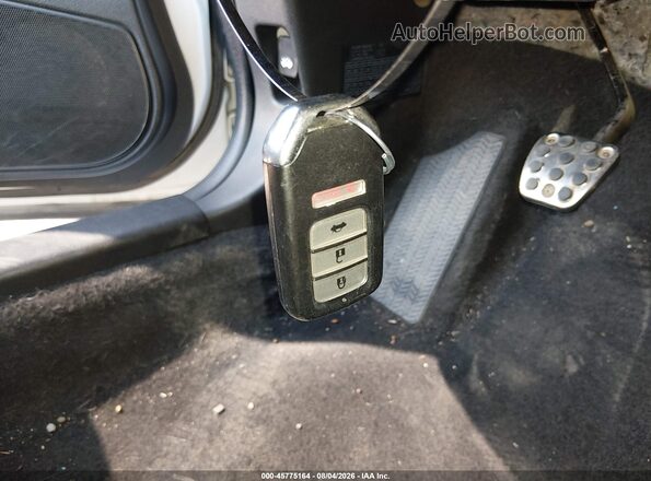 2HGFC1E55JH707315 2018 HONDA CIVIC Белый Вид панели приборов