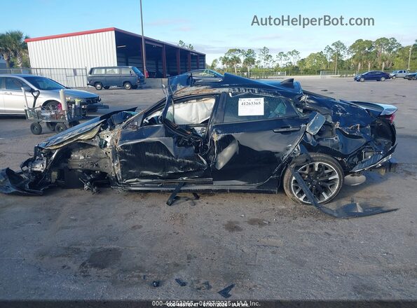 2HGFC1E55LH705647 2020 HONDA CIVIC Black Սալոնի հետևի տեսք
