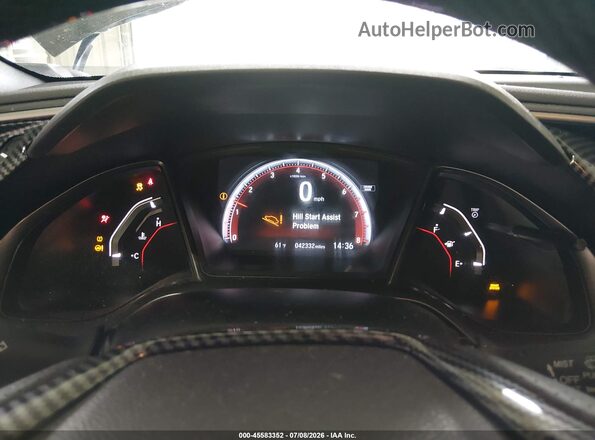 2HGFC1E56KH702612 2019 HONDA CIVIC Синий Вид задних сидений