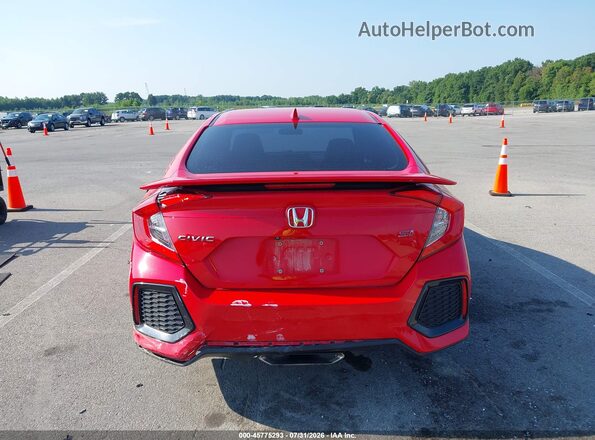 2HGFC1E56KH708197 2019 HONDA CIVIC Red 