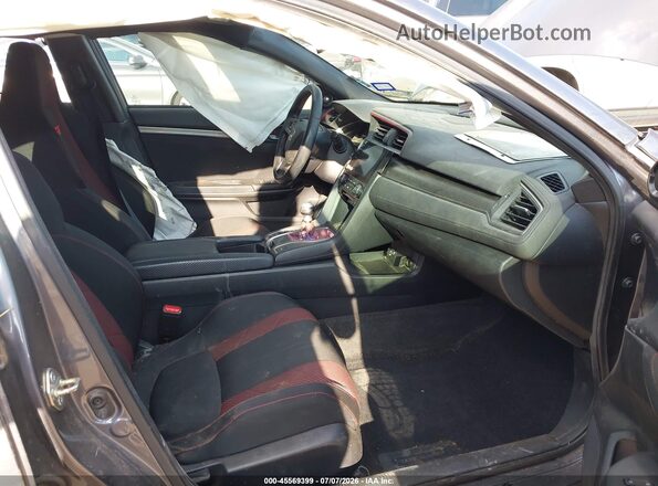 2HGFC1E56LH701669 2020 HONDA CIVIC Gray Vista interior delantera