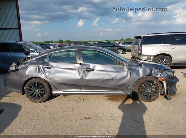 2HGFC1E56LH701669 2020 HONDA CIVIC Gray Vista interior trasera