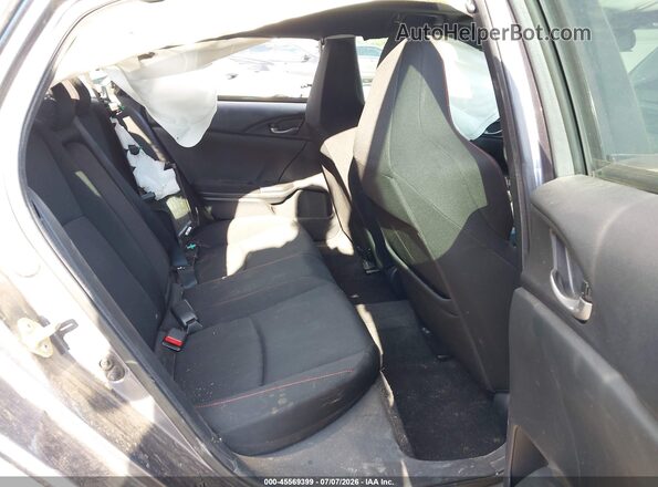 2HGFC1E56LH701669 2020 HONDA CIVIC Gray Vista de la etiqueta del VIN