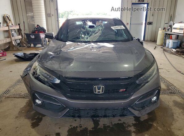2HGFC1E56LH705866 2020 HONDA CIVIC Gray Դիմացի տեսք