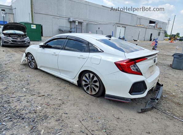 2HGFC1E58JH702660 2018 HONDA CIVIC White Задня ліва чверть