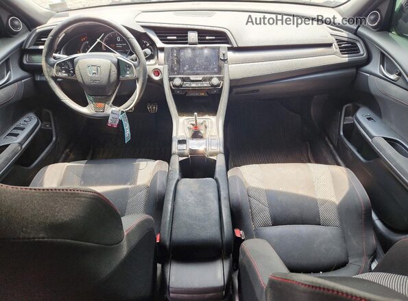 2HGFC1E58JH702660 2018 HONDA CIVIC White Вид панелі приладів