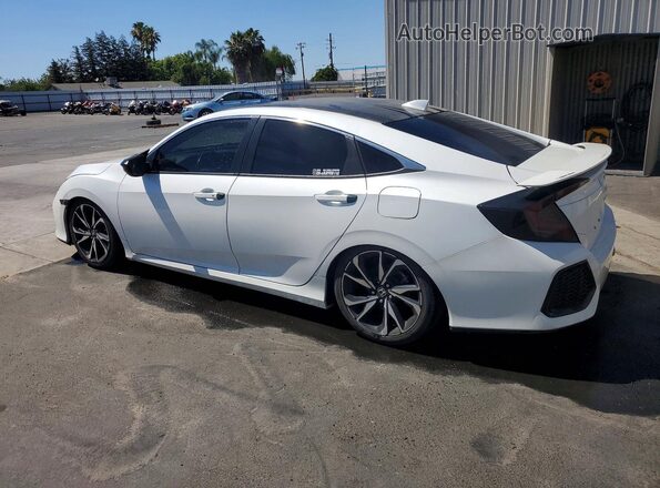 2HGFC1E58JH707325 2018 HONDA CIVIC White Задня ліва чверть