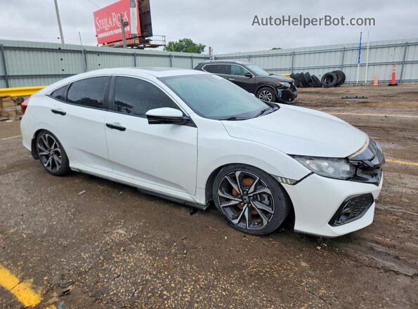 2HGFC1E58JH707339 2018 HONDA CIVIC White Front right