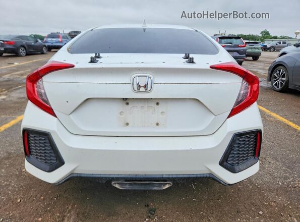 2HGFC1E58JH707339 2018 HONDA CIVIC White Rear view