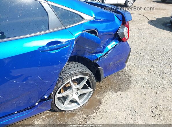 2HGFC1E58LH707487 2020 HONDA CIVIC Blue წინა ხედი