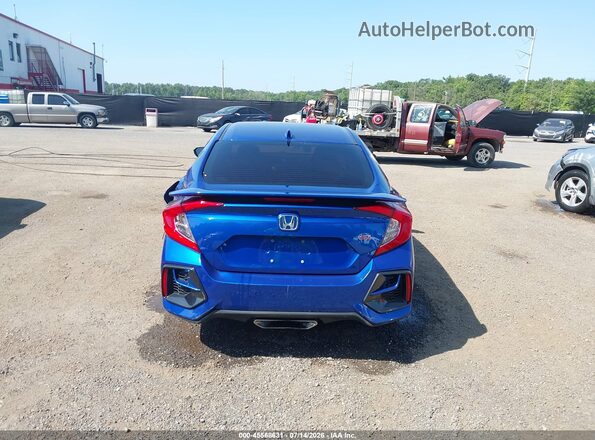 2HGFC1E58LH707487 2020 HONDA CIVIC Blue 