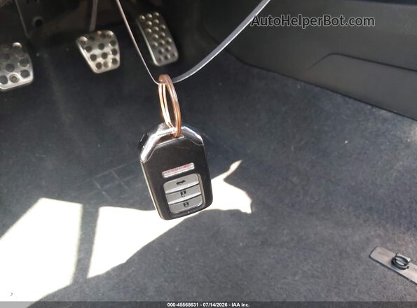 2HGFC1E58LH707487 2020 HONDA CIVIC Blue წინა პანელის ხედი