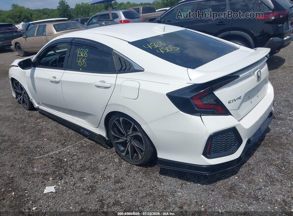 2HGFC1E59JH705938 2018 HONDA CIVIC White უკანა მარცხენა