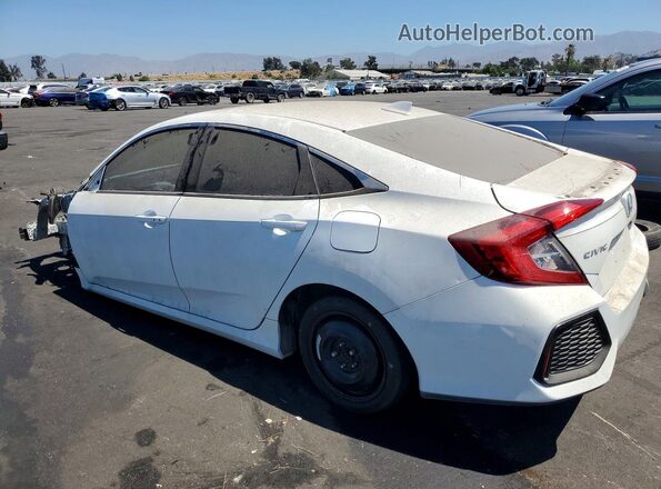 2HGFC1E59JH706930 2018 HONDA CIVIC Белый Задняя левая четверть