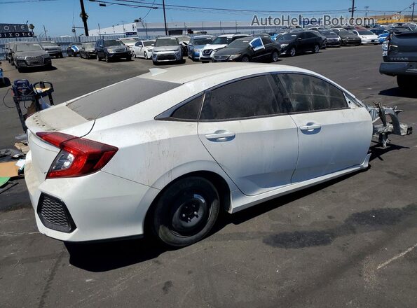 2HGFC1E59JH706930 2018 HONDA CIVIC Белый Задняя правая четверть