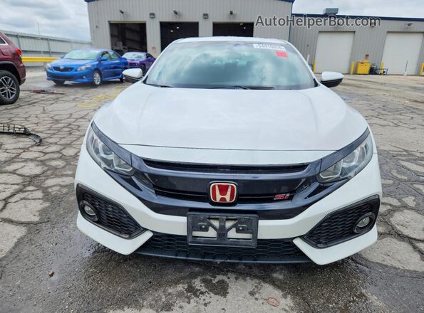 2HGFC1E5XKH700135 2019 HONDA CIVIC White Widok z przodu