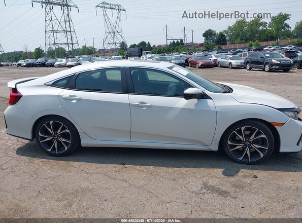 2HGFC1E5XKH702824 2019 HONDA CIVIC White 360 interior view