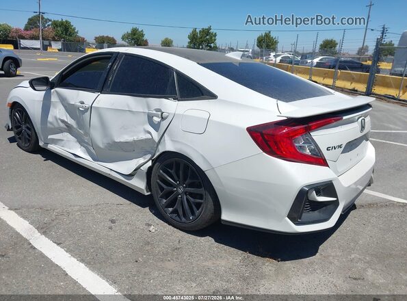 2HGFC1E5XLH705658 2020 HONDA CIVIC White Tył lewy