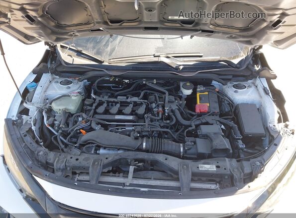 2HGFC1E5XLH705658 2020 HONDA CIVIC White Widok z tyłu