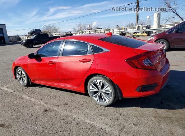 2HGFC1F30GH651516 2016 HONDA CIVIC Red Rear left