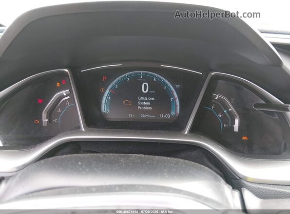 2HGFC1F30HH636984 2017 HONDA CIVIC White Vista de los asientos traseros