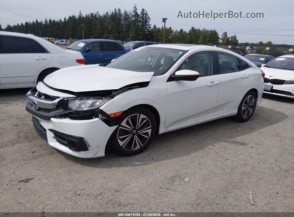 2HGFC1F30HH636984 2017 HONDA CIVIC White Vista tres cuartos delantera izquierda