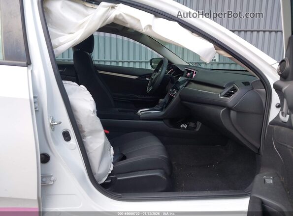 2HGFC1F31HH654863 2017 HONDA CIVIC White Widok wnętrza z przodu