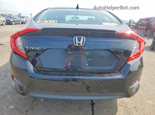 2HGFC1F31HH657004 2017 HONDA CIVIC Black Widok z tyłu