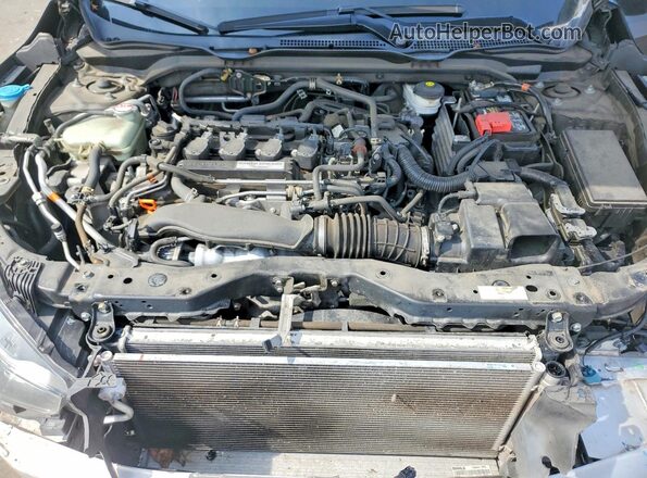 2HGFC1F31HH657004 2017 HONDA CIVIC Black Widok wnętrza z tyłu