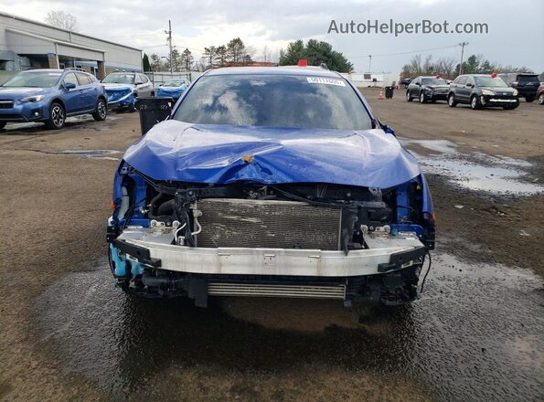 2HGFC1F31MH701349 2021 HONDA CIVIC Синий Вид спереди